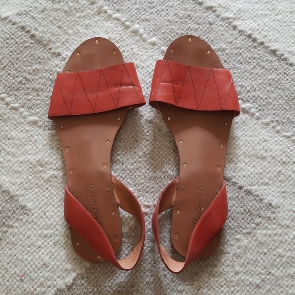 Madewell "Abbi" Leather Slingback Sandals - Picture 5 of 7